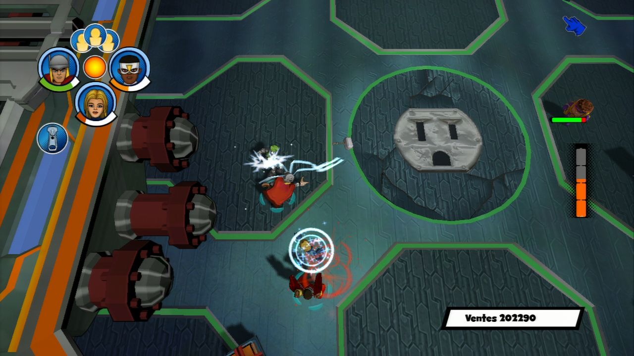 Pantallazo de Marvel Super Hero Squad: Comic Combat para PlayStation 3