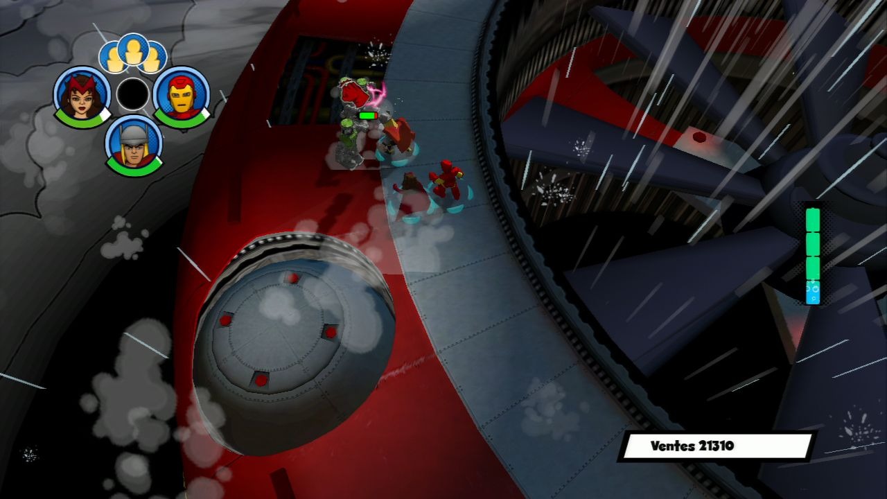 Pantallazo de Marvel Super Hero Squad: Comic Combat para PlayStation 3