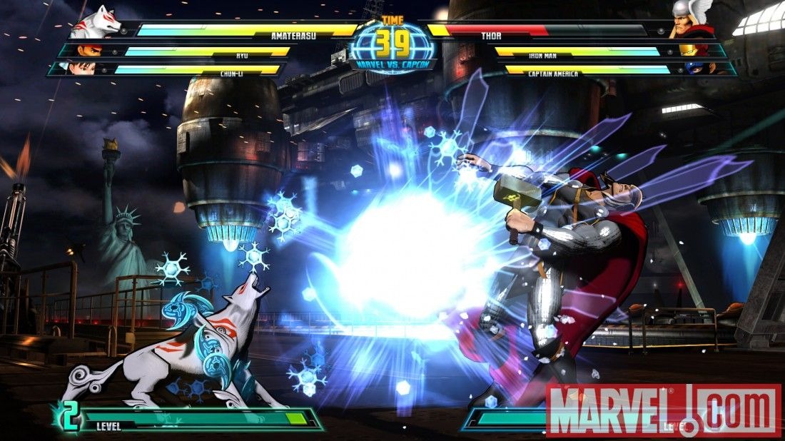 Pantallazo de Marvel Vs Capcom 3: Fate of Two Worlds para Xbox 360