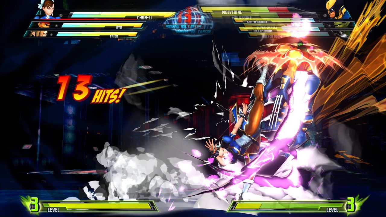 Pantallazo de Marvel Vs Capcom 3: Fate of Two Worlds para Xbox 360