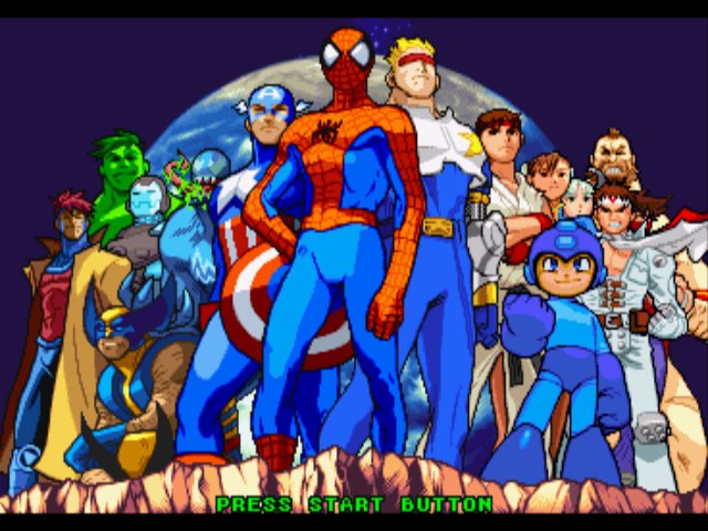 Pantallazo de Marvel vs. Capcom: Clash of Super Heroes para PlayStation