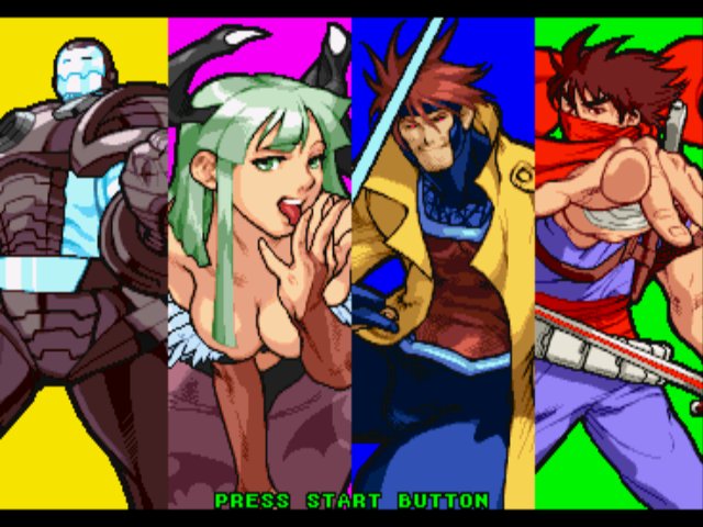 Pantallazo de Marvel vs. Capcom: Clash of Super Heroes para PlayStation