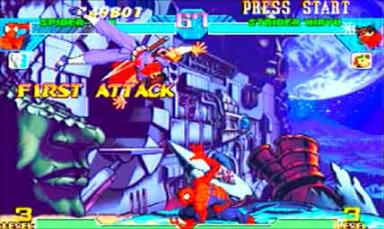 Pantallazo de Marvel vs. Capcom: Clash of Super Heroes para PlayStation