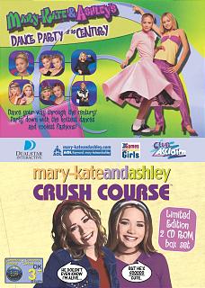 Caratula de Mary Kate and Ashley: Dance Party of the Century and Crush Course Double Pack para PC