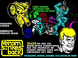 Pantallazo de Mask 3: Venom Strikes Back para Spectrum