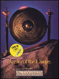 Caratula de Master of the Lamps para Commodore 64