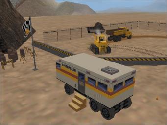Pantallazo de Matchbox Caterpillar Construction Zone para PC