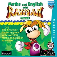 Caratula de Maths And English With Rayman: Volume 2 para PC