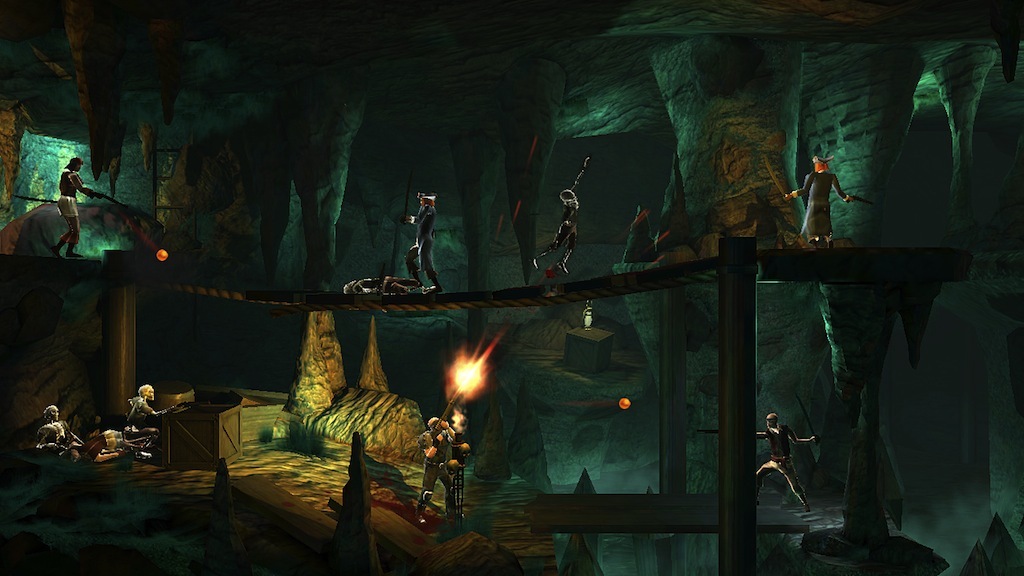 Pantallazo de Matt Hazard: Blood Bath and Beyond (Xbox Live Arcade) para Xbox 360