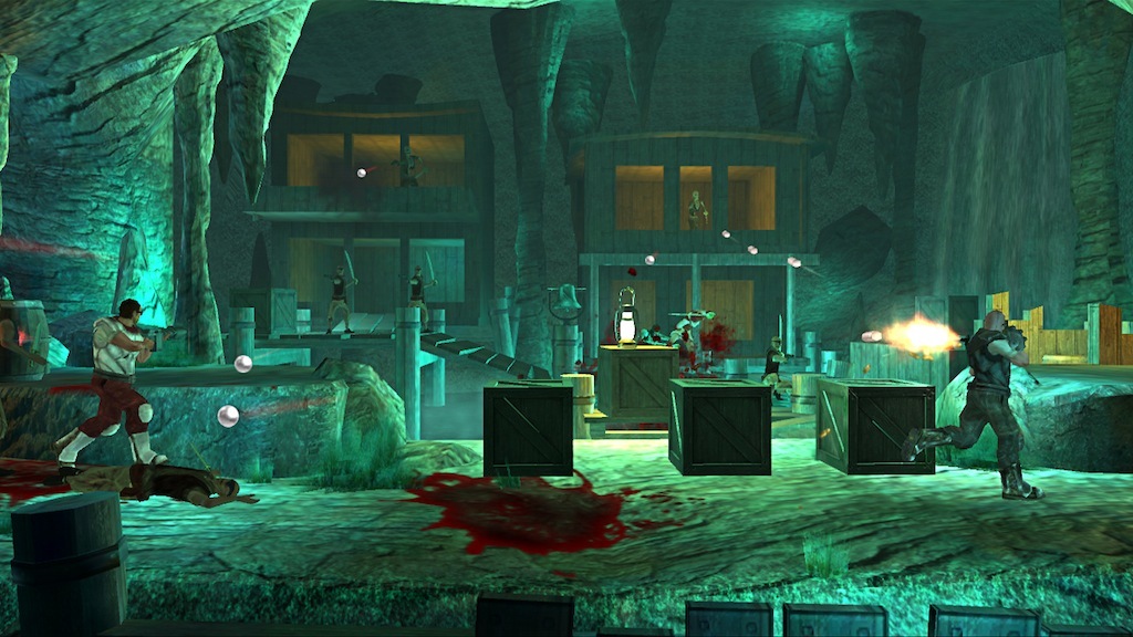 Pantallazo de Matt Hazard: Blood Bath and Beyond (Xbox Live Arcade) para Xbox 360