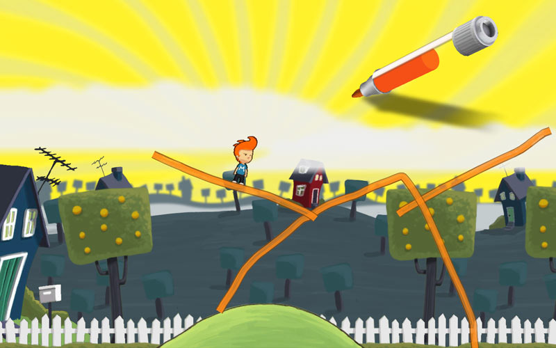 Pantallazo de Max and the Magic Marker (Wii Ware) para Wii