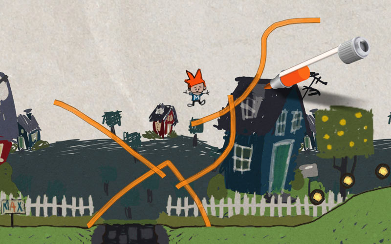 Pantallazo de Max and the Magic Marker (Wii Ware) para Wii