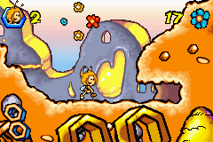 Pantallazo de Maya The Bee: The Great Adventure para Game Boy Advance