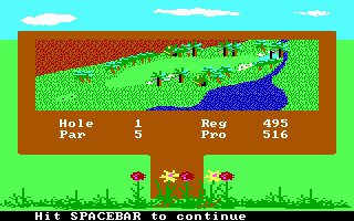 Pantallazo de Mean 18 Famous Course Disk: Volume IV para PC