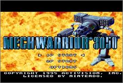 Pantallazo de MechWarrior 3050 (Europa) para Super Nintendo