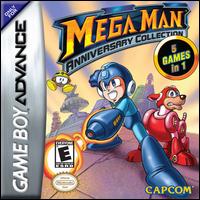 Caratula de Mega Man Anniversary Collection para Game Boy Advance