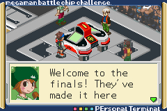 Pantallazo de Mega Man Battle Chip Challenge para Game Boy Advance