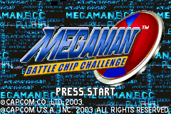 Pantallazo de Mega Man Battle Chip Challenge para Game Boy Advance