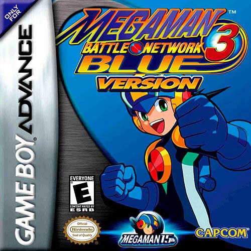 Caratula de Mega Man Battle Network 3: Blue Version para Game Boy Advance