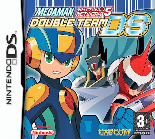 Caratula de Mega Man Battle Network 5: Double Team para Nintendo DS
