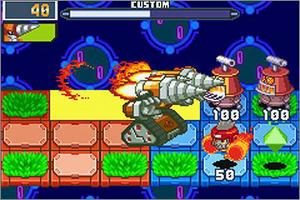 Pantallazo de Mega Man Battle Network 6: Cybeast Falzar para Game Boy Advance
