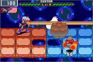 Pantallazo de Mega Man Battle Network 6: Cybeast Gregar para Game Boy Advance