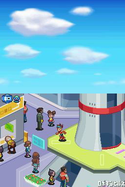 Pantallazo de Mega Man Star Force 2 Zerker X Saurian para Nintendo DS