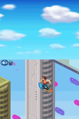 Pantallazo de Mega Man Star Force 2 Zerker X Saurian para Nintendo DS