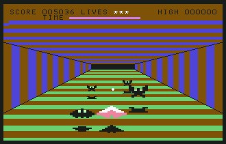 Pantallazo de Megahawk para Commodore 64