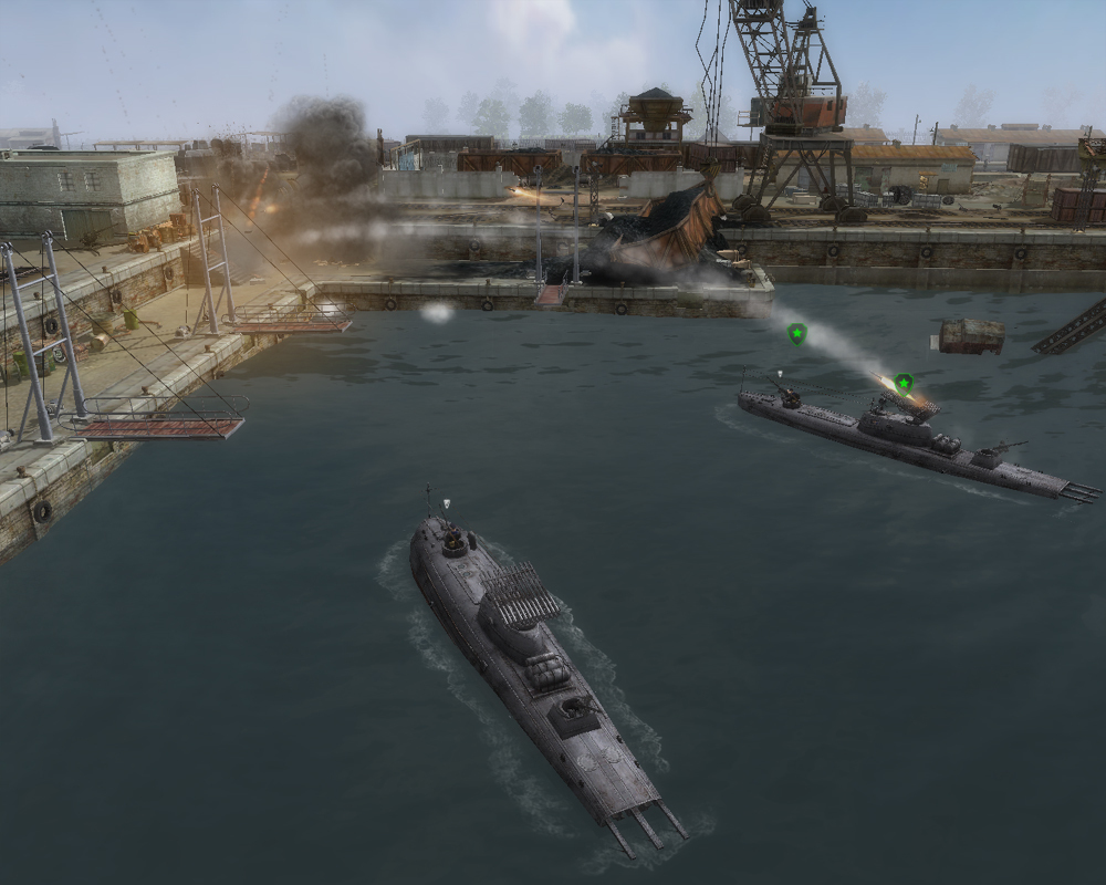 Pantallazo de Men of War: Red Tide para PC