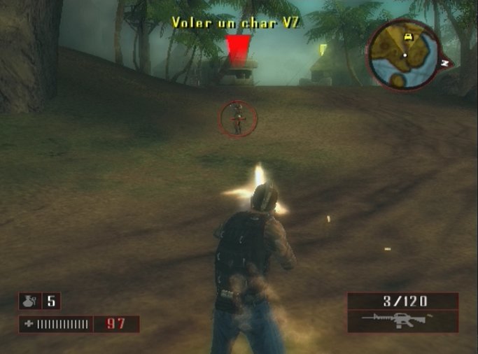 Pantallazo de Mercenaries 2: World in Flames para PlayStation 2