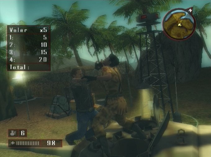 Pantallazo de Mercenaries 2: World in Flames para PlayStation 2