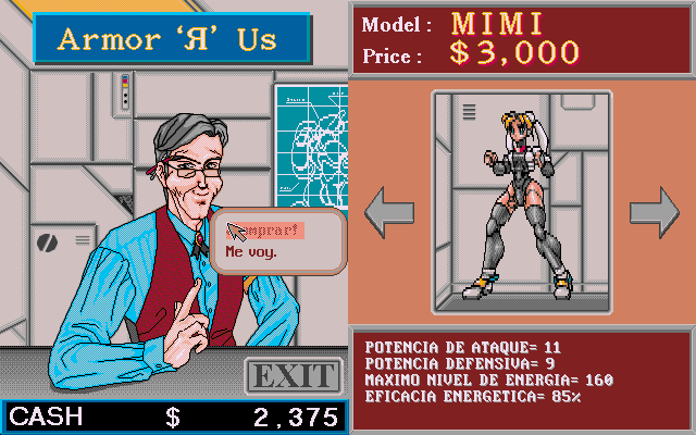 Pantallazo de Metal & Lace: The Battle of the Robo Babes para PC