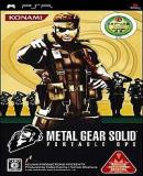 Carátula de Metal Gear Solid: Portable Ops (Japonés)