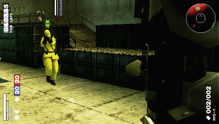 Pantallazo de Metal Gear Solid: Portable Ops Plus para PSP