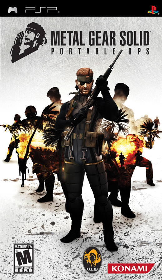 Caratula de Metal Gear Solid: Portable Ops para PSP