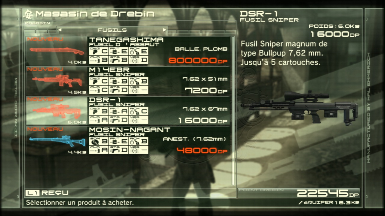 Pantallazo de Metal Gear Solid 4 : Guns of the Patriots para PlayStation 3