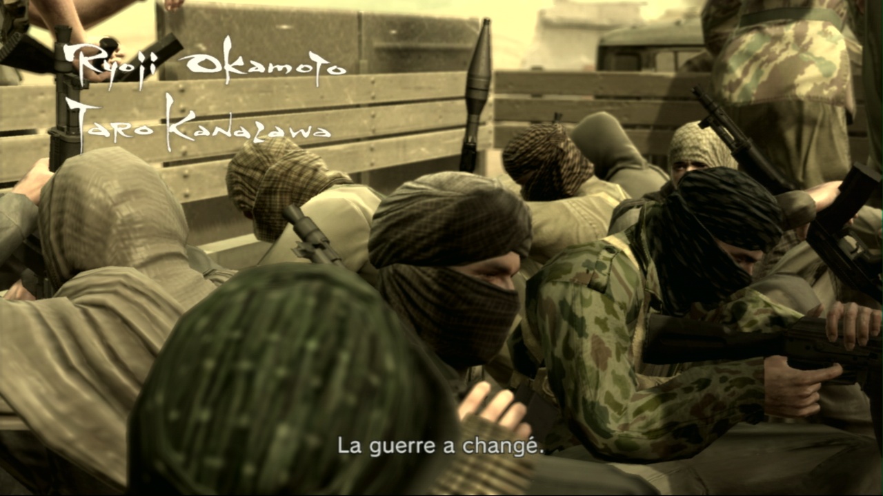 Pantallazo de Metal Gear Solid 4 : Guns of the Patriots para PlayStation 3