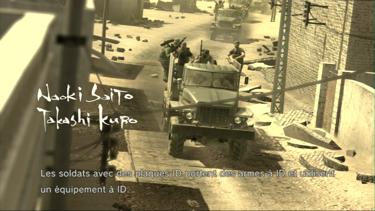 Pantallazo de Metal Gear Solid 4 : Guns of the Patriots para PlayStation 3