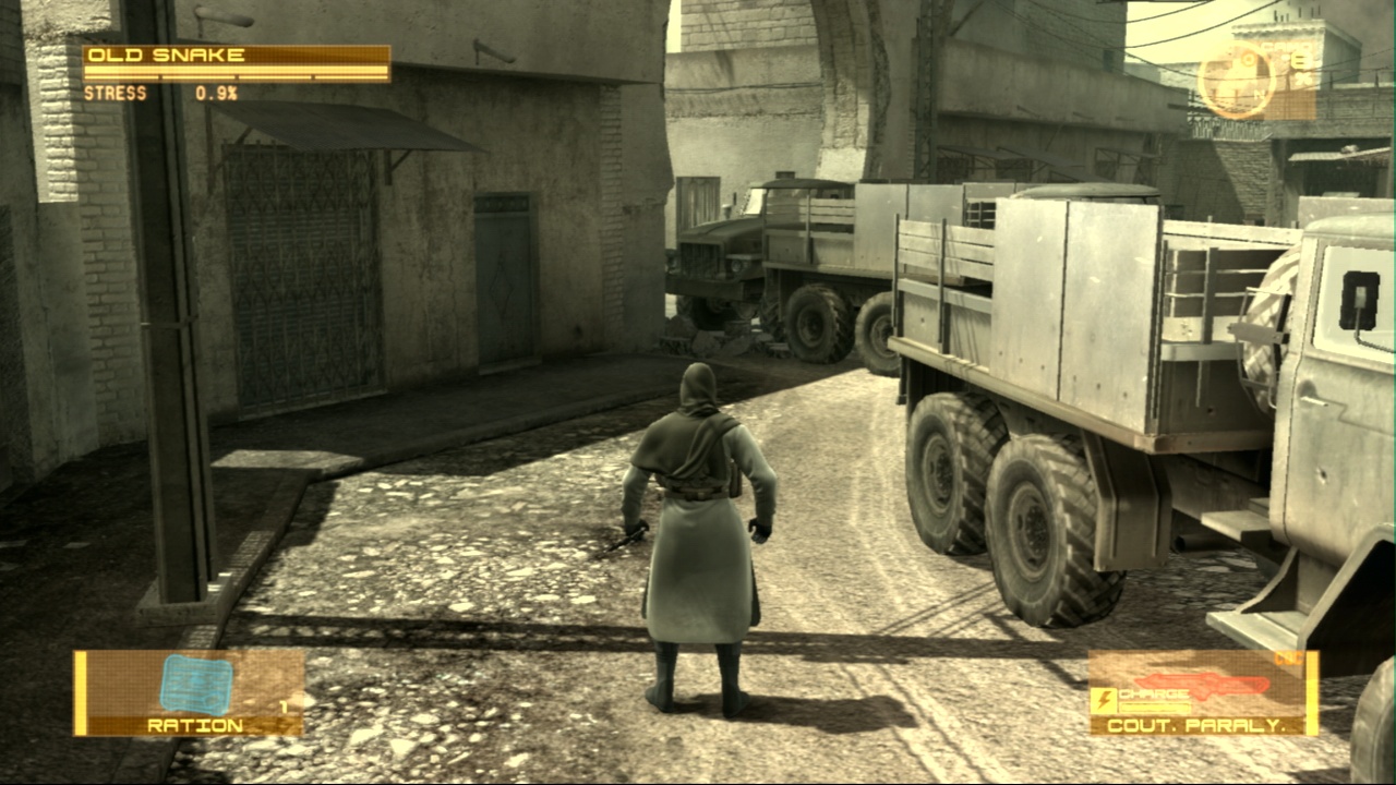 Pantallazo de Metal Gear Solid 4 : Guns of the Patriots para PlayStation 3