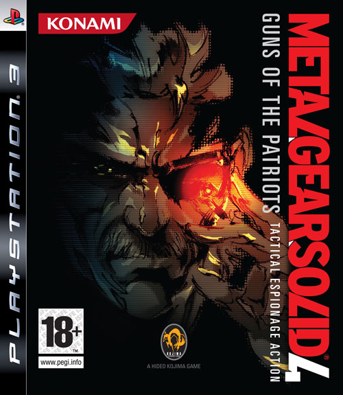 Caratula de Metal Gear Solid 4 : Guns of the Patriots para PlayStation 3