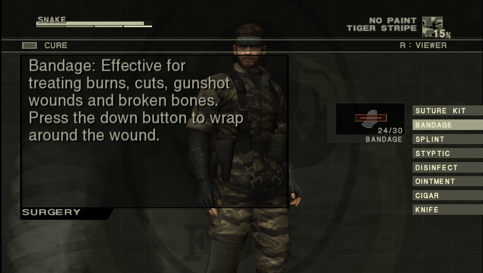 Pantallazo de Metal Gear Solid HD Collection para PS Vita
