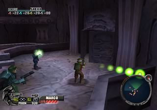 Pantallazo de Metal Slug 3D (Japonés) para PlayStation 2
