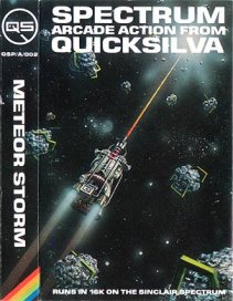 Caratula de Meteor Storm para Spectrum