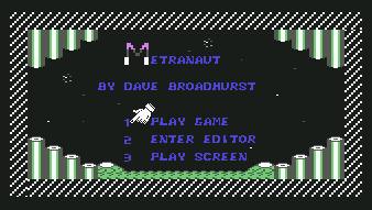 Pantallazo de Metranaut para Commodore 64