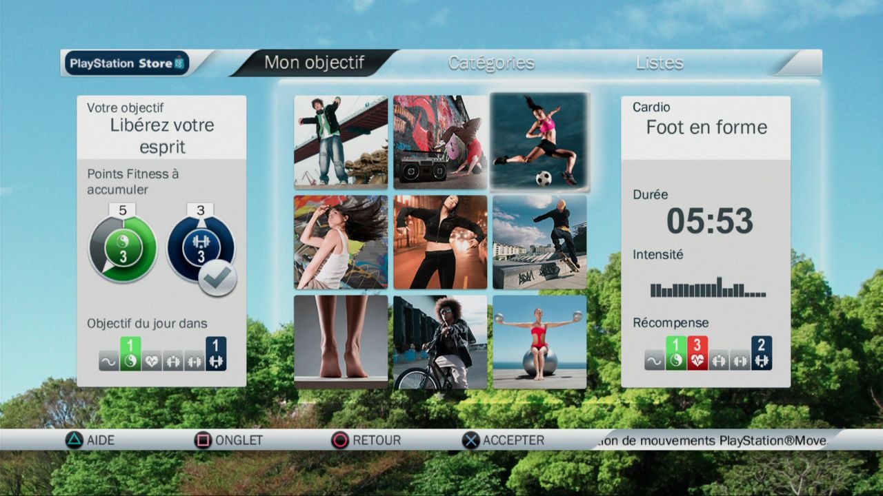 Pantallazo de Mi Experto En Fitness Club para PlayStation 3