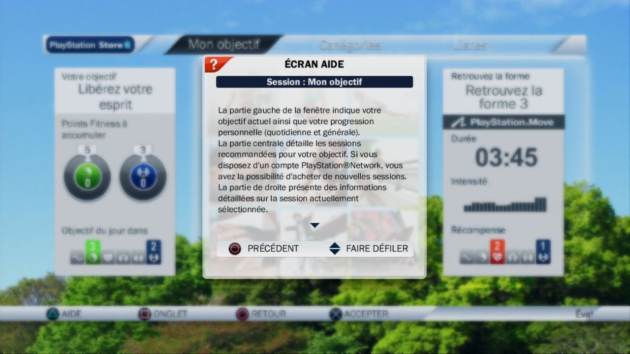 Pantallazo de Mi Experto En Fitness Club para PlayStation 3