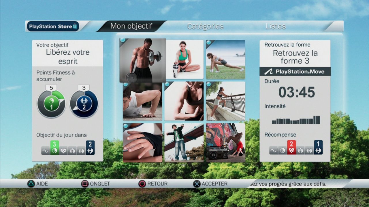 Pantallazo de Mi Experto En Fitness Club para PlayStation 3