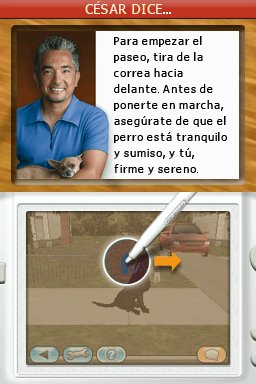 Pantallazo de Mi Experto en Perros: Con César Millán para Nintendo DS