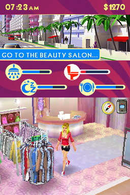 Pantallazo de Miami Nights: Singles in the City para Nintendo DS